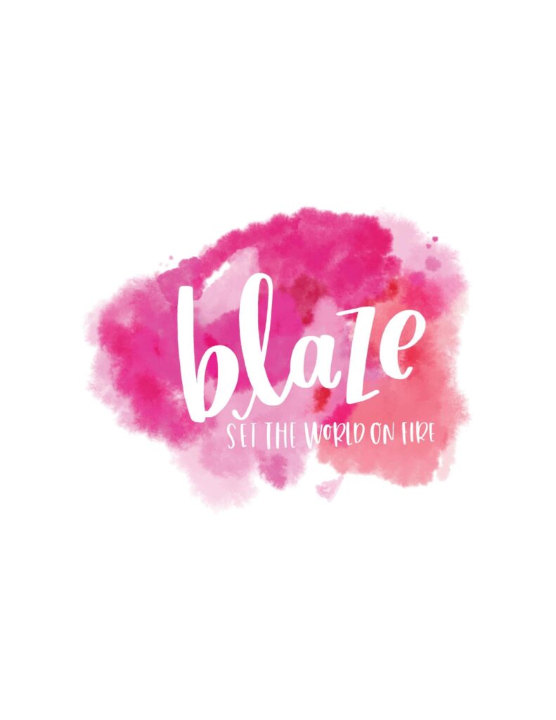 Moms with daughters in middle school and high school are welcome to join our new program, Blaze!